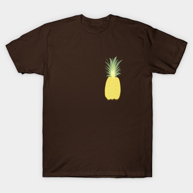 Pineapple T-Shirt by EglePlytnikaite